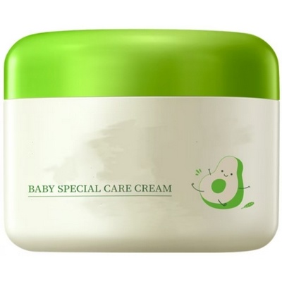Baby cream jar example, illustrative
