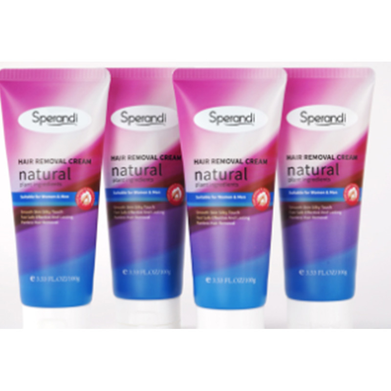 Hair removal cream tubes example, illustrative
