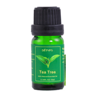 Essential oil bottle example, illustrative